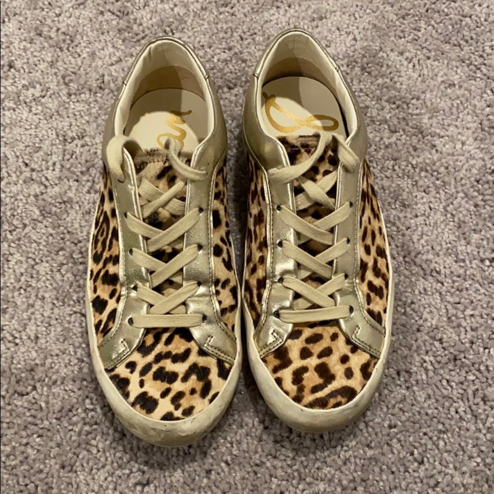 Leopard Print Sneakers